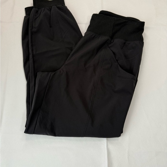 Lucy Black Track Pants with Elastic Waistband - Picture 1 of 5